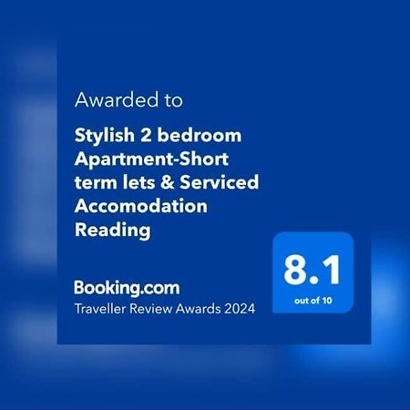 Stylish 2 Bedroom Apartment-Short Term Lets & Serviced Accomodation Reading Eksteriør billede